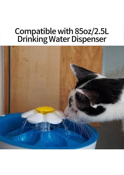 12 Adet Evcil Hayvan Içme Sünger Filtre Kediler ve Köpek Için Sağlıklı Sünger Filtre Içme Çeşme Aksesuarları (Yurt Dışından) indirimleri