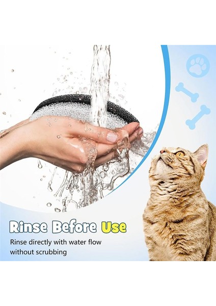 Kedi Su Çeşmesi Filtresi, 16 Paket Pet Çeşmesi Filtresi Değiştirme WF050 Pet Su Çeşmesi ile Uyumlu (Yurt Dışından) indirimleri