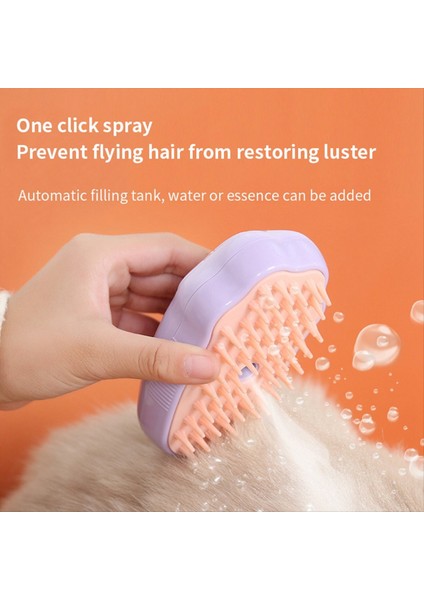 Pet Temizleme Fırçası Püskürtme Masaj Kürük Kürkleri Kaldırmak Için Bir Tıklama, Epilasyon, Kediler ve Köpek Evcil Hayvan Malzemeleri, Bir (Yurt Dışından) indirimleri