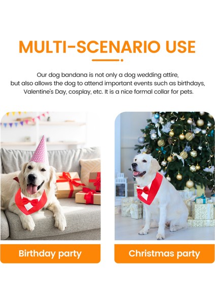 Köpek Smokin, Papyon ile Resmi Köpek Düğün Yaka, Köpek Doğum Günü Kostümü Evcil Hayvan Partisi, Köpek Sevgililer Kıyafeti Cosplay, Xs Kırmızı (Yurt Dışından) indirimleri