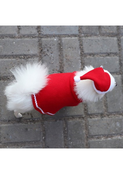 Sevimli Kış Evcil Hayvan Pelerin Köpek Kedi Noel Kıyafetleri Sıcak Köpek Noel Komik Noel Evcil Hayvan Kostüm Tutun (Yurt Dışından) fırsatları