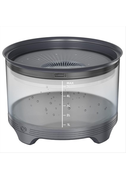 5.5l Köpek Su Kasesi, Büyük Kapasite Köpekler Için Dökülme Su Kasesi Yok, Sıçrama Geçirmez Yavaş Su Besleyici E (Yurt Dışından)