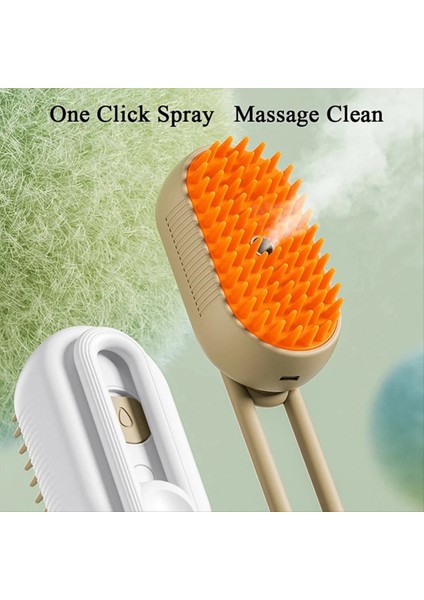 Buharlı Kediler Fırça Elektrikli Anti-Splash Kediler Masaj Pet Tutma Tarağı Beyaz Için Buhar Spreyi ile Fırça (Yurt Dışından) fiyatları