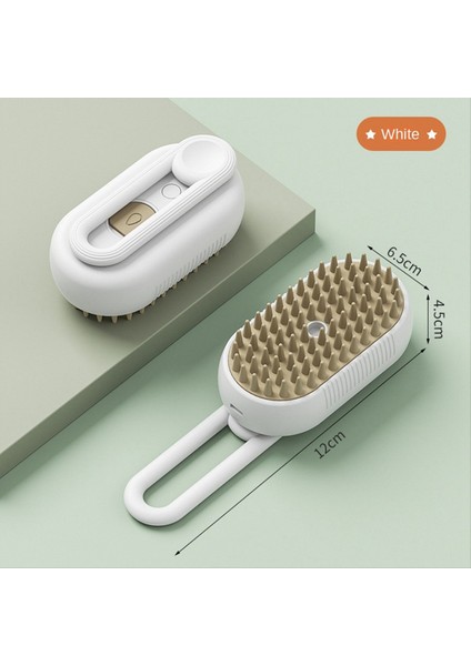Buharlı Kediler Fırça Elektrikli Anti-Splash Kediler Masaj Pet Tutma Tarağı Beyaz Için Buhar Spreyi ile Fırça (Yurt Dışından) indirimleri