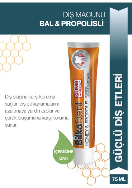 dent Diş Macunu Honey & Propolıs