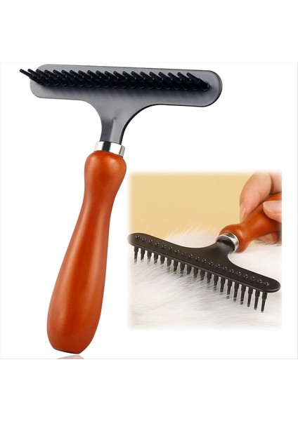 Halı Tırmığı, Halı Damat Tırmığı, Evcil Hayvan Saçları Sökücü, Halı Halıları Için Ahşap Saplı Demir Tarak Çıkarma (Yurt Dışından) fırsatları