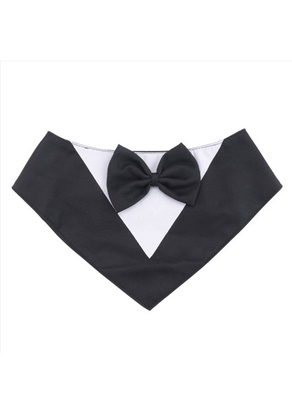 Köpek Smokin, Papyon ile Resmi Köpek Düğün Yaka, Köpek Doğum Günü Kostümü Evcil Hayvan Partisi, Köpek Sevgililer Kıyafeti Cosplay, L Siyah (Yurt Dışından)