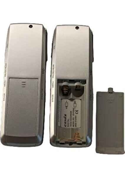 Dijital Ses Kayıt Cihazı 33 Saat Kapasite 64 MB Hafıza ile Taşınabilir Kullanım