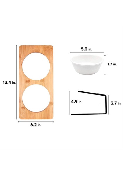 Kediler Seramik Kaseler, Küçük Köpek Maması Besleme Yemekleri, Katı Bambu Su Standı Besleyici Kediler ve Köpek Yavrusu (Yurt Dışından) fiyatları