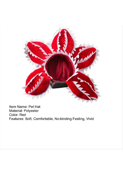 Cadılar Bayramı Evcil Hayvan Şapkası Rahat Canlı Hayvan Şapkası Giyim Evcil Hayvan Elbisesi Headdress Komik S (Yurt Dışından) indirimleri