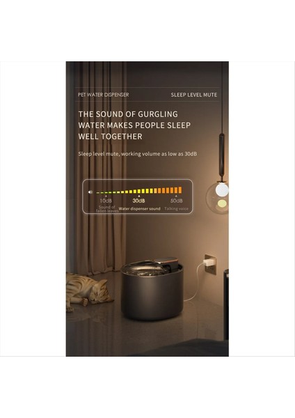 3l Otomatik Pet Kedileri Su Çeşmesi Sessiz Kediler Içme Çeşmesi USB Elektrik Besleyici Pet Su Dispenser Köpek-Beyaz (Yurt Dışından) modelleri