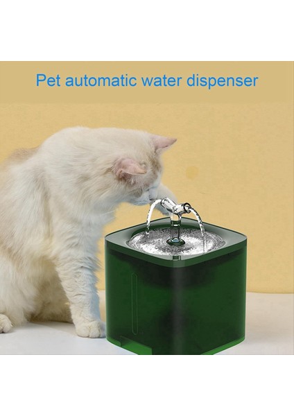 Evcil Hayvan Içme Çeşmesi Tam Otomatik Akıllı Su Dağıtıcı Kediler Için Sessiz Evcil Hayvan Içme Çeşmesi, Ab Fişi (Yurt Dışından) indirimleri
