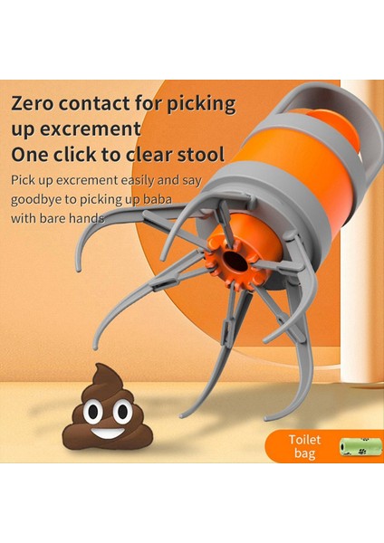 Evcil Hayvan Temizleme Malzemeleri, Çöp Kutusu, Köpek Kakası Seçici, Taşınabilir Evcil Hayvan Kakası Seçici, Çöp Torbası (Yurt Dışından)