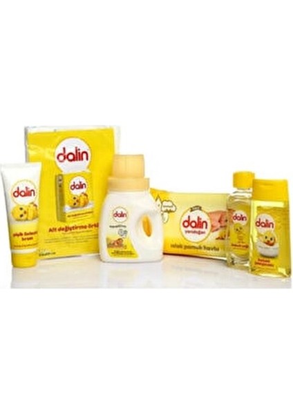 Bebek Bakım Seti 6'lı Kolay Tarama ve Bakım Ürünleri 650 ml Şampuan 300 ml Yağ modelleri