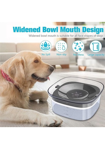 Köpek Su Kasesi Yavaş Su Besleyicisi 70 Oz Dökülmez Köpek Kasesi Pet Su Dağıtıcı 2l Görünür Su Seviyesi Yavaş Içme Kasesi (Yurt Dışından) modelleri