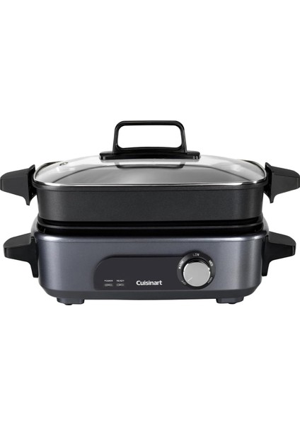 Cuisinart Cook In 5'i 1 Arada Çoklu Pişirici (Multikocher)- Izgara, Buharda Pişirme, Soteleme ve Yavaş Pişirme Fonksiyonları (4.7 L)