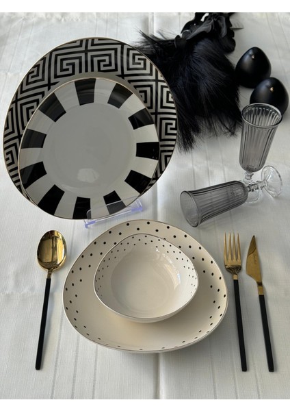 Valessa Yemek Takımı 6 Kişilik 24 Parça