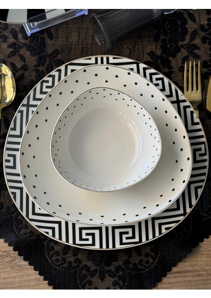 Valessa Yemek Takımı 6 Kişilik 24 Parça modelleri