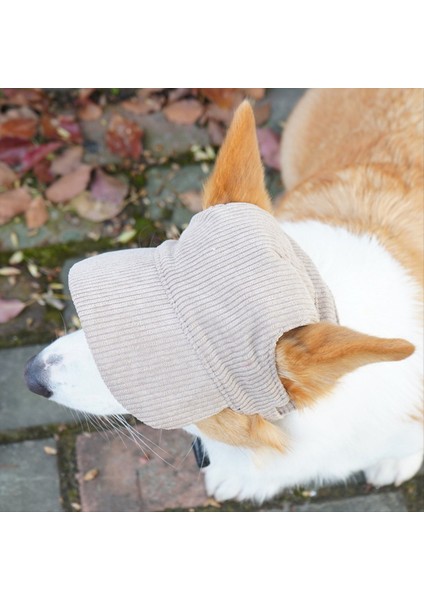 Kahverengi Köpek Güneş Şapka Moda Rahat Uv Koruma Nefes Alabilen Kulak Delikleri Açık Seyahat Kampı Için Ayarlanabilir Evcil Hayvan Şapkası (Yurt Dışından) fırsatları