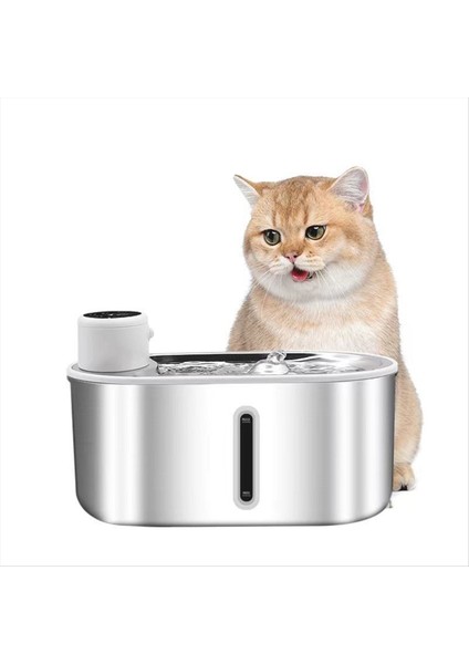 Paslanmaz Çelik Köpek Su Çeşmesi Köpek ve Kediler Için Pet Su Çeşmeleri 3l Su Kasesi Dispenser W/filtre Içme Kaseleri (Yurt Dışından) fiyatları