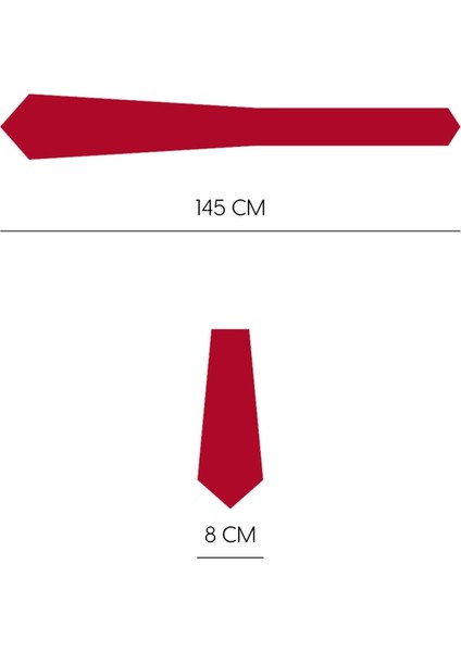 Çiçek Desenli 8 Cm Genişliğinde Kırmızı Kravat indirimleri