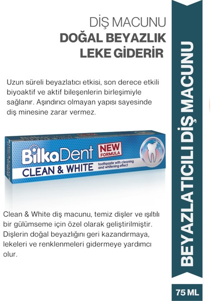 dent Diş Macunu Clean&whıte
