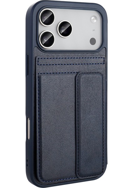 Apple iPhone 17 Pro Kılıf PU Deri Kartlıklı Zore Sevilla Kapak + Hayalet Cam Ekran Koruyucu fiyatları