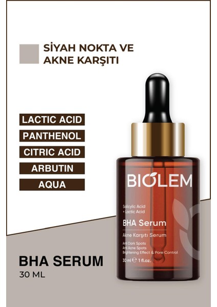 Bha & Glycolıc Acıd, Cilt Tonu Eşitlemeye Yardımcı, Serum 30 Ml fiyatları