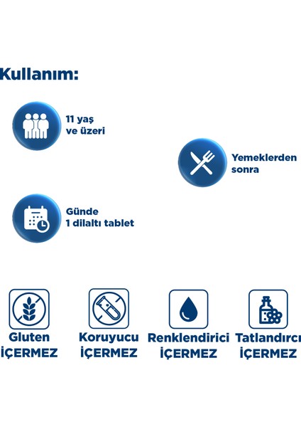 MultiDaily 30 Kapsül x2 & Vitamin B12 1000 mcg 100 Tablet - 3'lü Günlük Destek Paketi