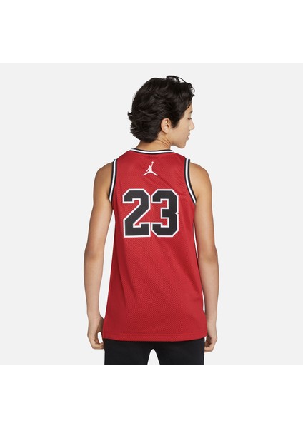 Jordan 23 Unisex Çocuk Kırmızı Forma Tişört - 95A773-R78 fiyatları