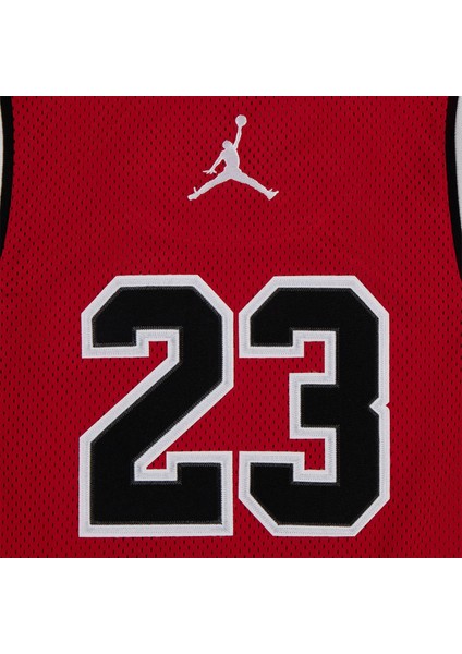 Jordan 23 Unisex Çocuk Kırmızı Forma Tişört - 95A773-R78 modelleri