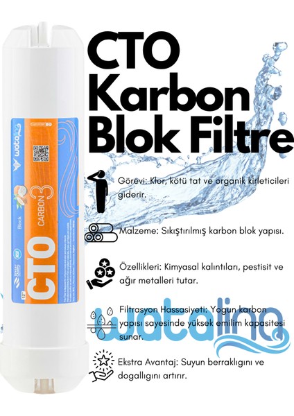 Flora Pompalı Tezgah Altı Su Arıtma Cihazı | 2.2 Galon (8 Litre) Metal Tank ile Güvenli Içme Suyu