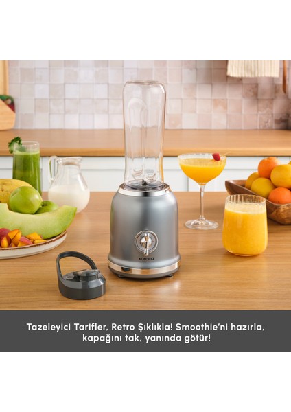 Retro Personal Kişisel Smoothie Blender indirimleri