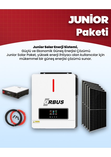 Solar Junior Paket - Güneş Enerjisi Sistemi