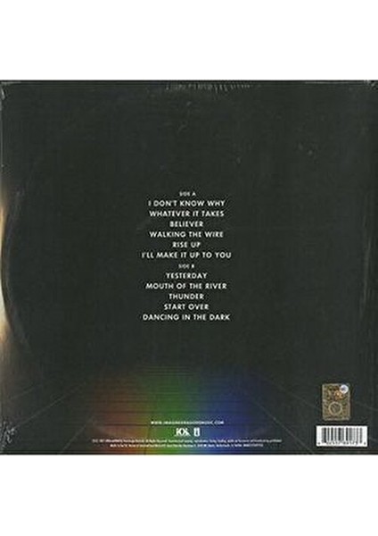 Imagine Dragons Evolve Plak 33 RPM Rock Müzik Albümü fiyatları
