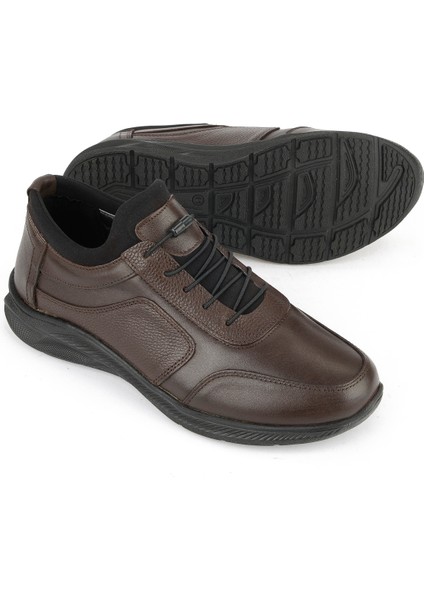 Ziya, Erkek Deri Sneaker 143423Z69 Kahve fırsatları