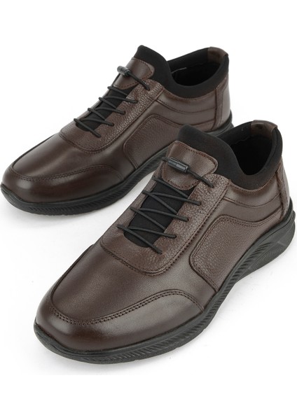 Ziya, Erkek Deri Sneaker 143423Z69 Kahve indirimleri