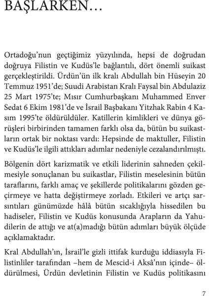 Dört Suikast Filistin’i Sarsan Kurşunlar - Taha Kılınç fırsatları