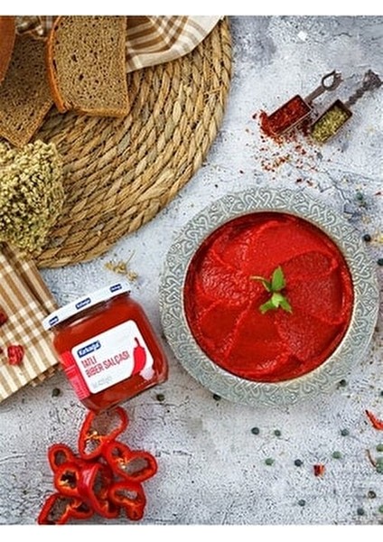 Tatlı Biber Salçası 425 g %100 Doğal ve Katkı Maddesi İçermeyen fiyatları