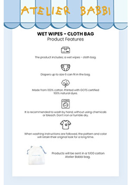 Bez Çantası Piknik İçin Tasarlanmış Pamuklu Malzeme ile 100% Doğal