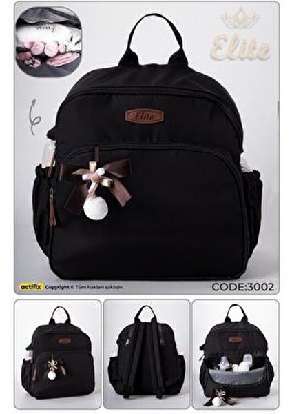 Melodi Bordo Sırt Çantası Suya Dayanıklı 0-3 Yaş Bebek Bakım Çantası fiyatları