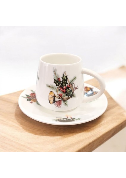 Fener ve Trompet Desenli Kahve Fincanı 2'li Takım fırsatları