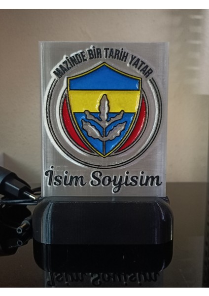 Dekoratif LED Lamba Kişiye Özel İsimli Sarı-Lacivert M4 Beyaz Led fiyatları