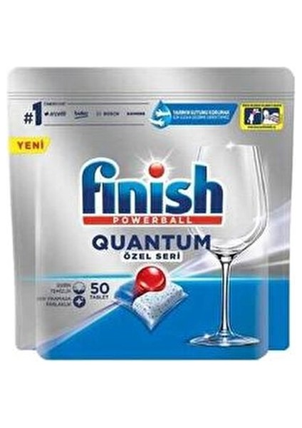 Powerball Quantum Özel Seri Bulaşık Deterjanı 300 Yıkama 6 Paket 50 Tablet fiyatları