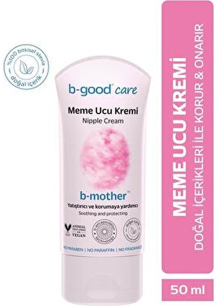 Meme Ucu Kremi Vegan Formül ile Hassas Ciltler için 30 ml Doğal İçerik indirimleri