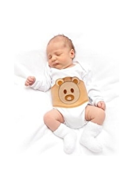 Bebek Bel Bandı Kiraz Çekirdeği ile Sıcaklık Sağlayan Renkli Orta Boy fırsatları