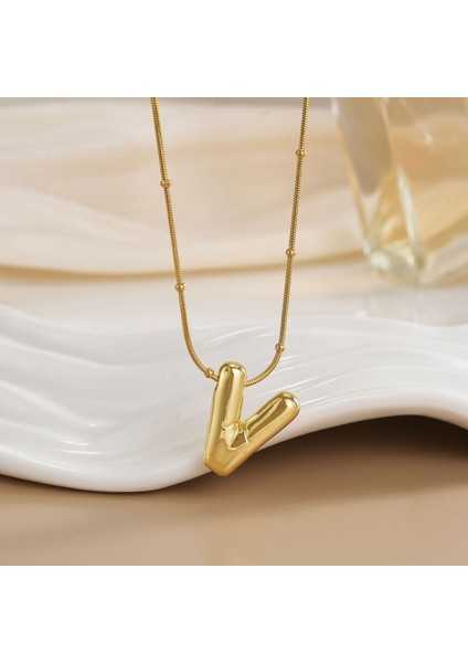 Yeni Avrupa ve Amerika Birleşik Devletleri Noel Serisi Kolye Kadın Basit Yeni Iş Tatil Elemanları Mikro-Kabuklu Yağ Damlası Kolye (Yurt Dışından)