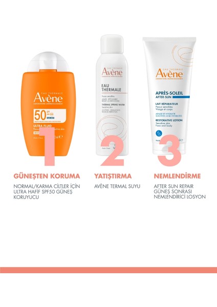 Ultra Fluid Invisible Normal/Karma Ciltler İçin Ultra Hafif SPF 50 Güneş Kremi 50 ml