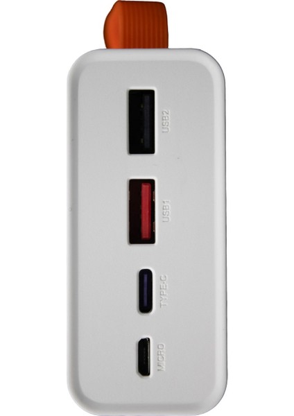 -003 P.r.c 20000 Mah Taşınabilir Hızlı Şarj Cihazı Type-C Beyaz Powerbank