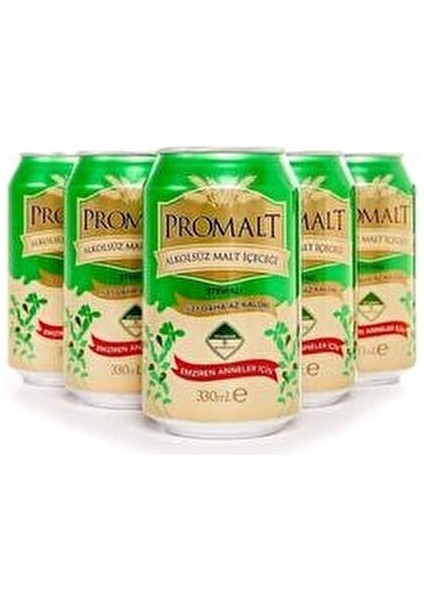 Stevialı Alkolsüz Malt İçecek %31 Daha Az Kalori 6'lı Set 330 ml Sağlıklı Seçim fırsatları